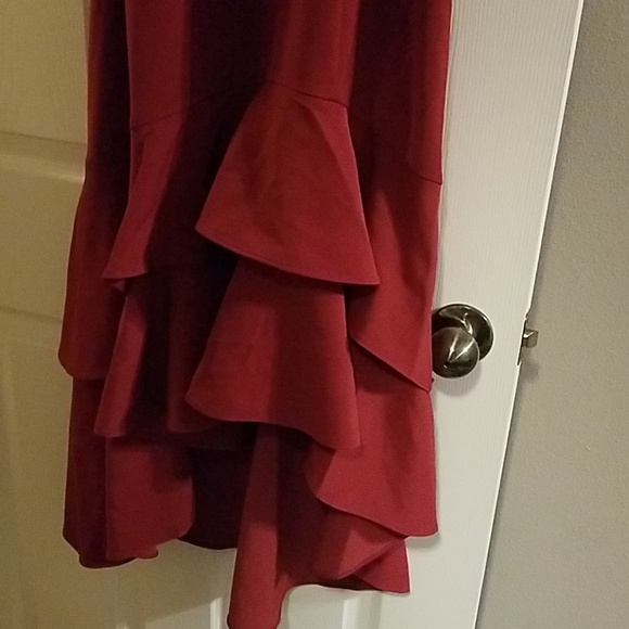 EXPRESS RUFFLE DRESS - Picture 6 of 8